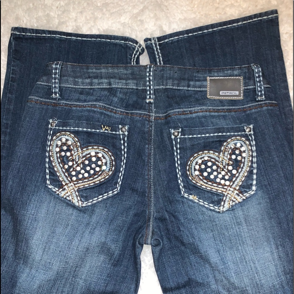 Petrol jeans